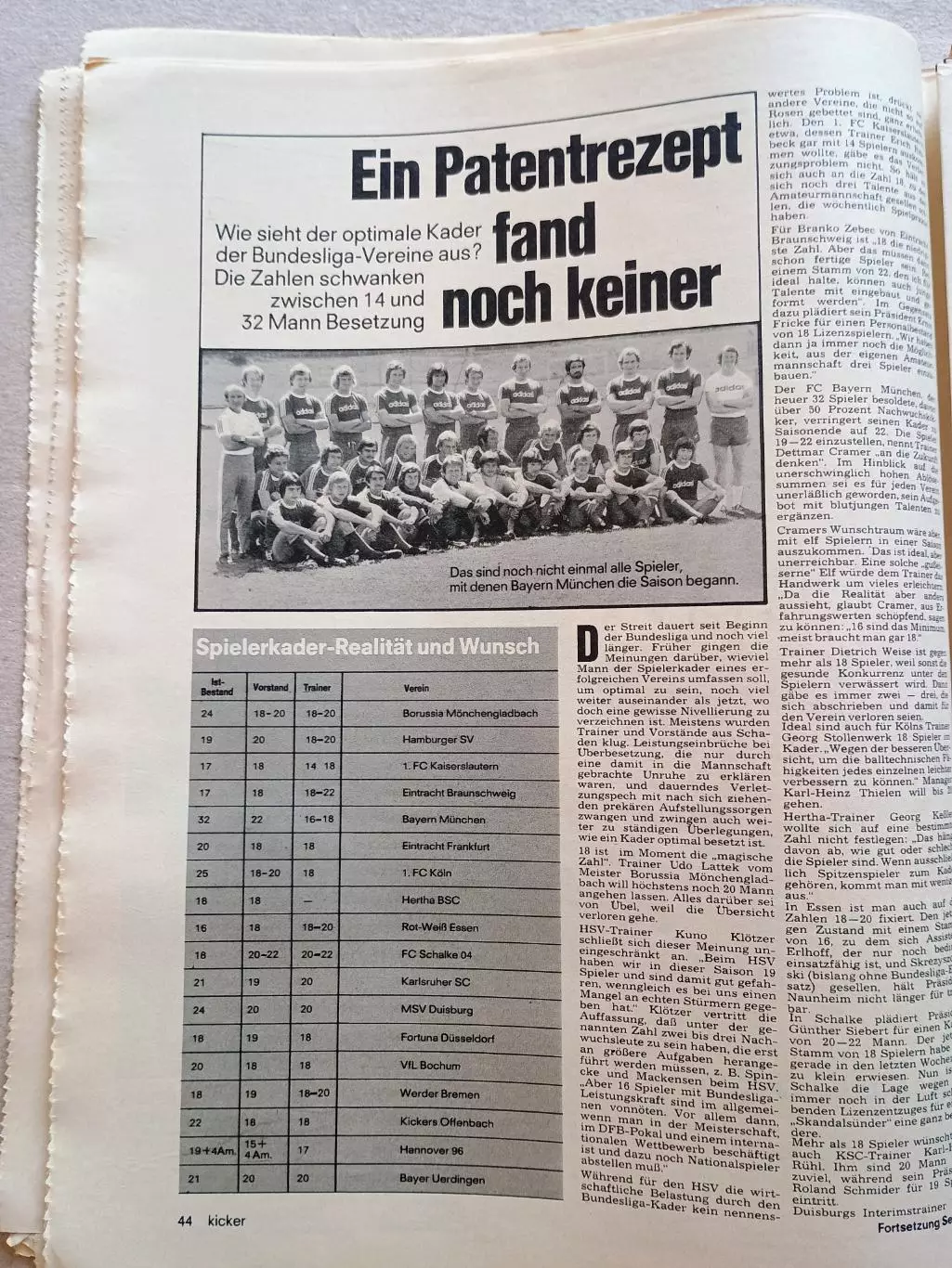 Kicker 1976 nr. 30 - отсутствуют страницы 119,120 4