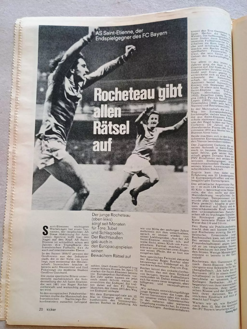 Kicker 1976 nr. 34 - отсутствуют страницы 13,14 3