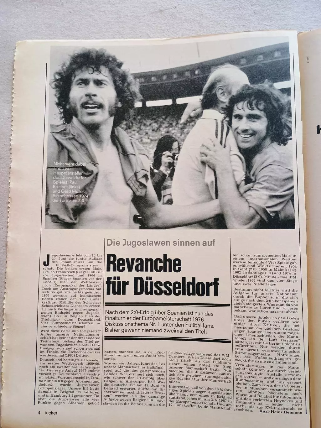 Kicker 1976 nr. 44 - отсутствуют страницы 5,6,125,126 2