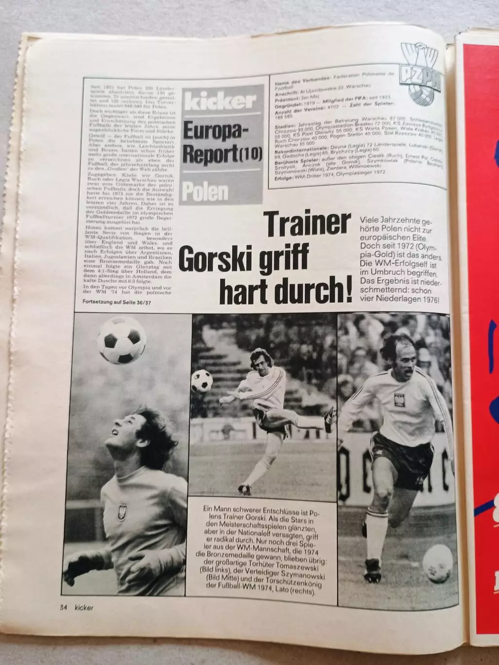 Kicker 1976 nr. 44 - отсутствуют страницы 5,6,125,126 3