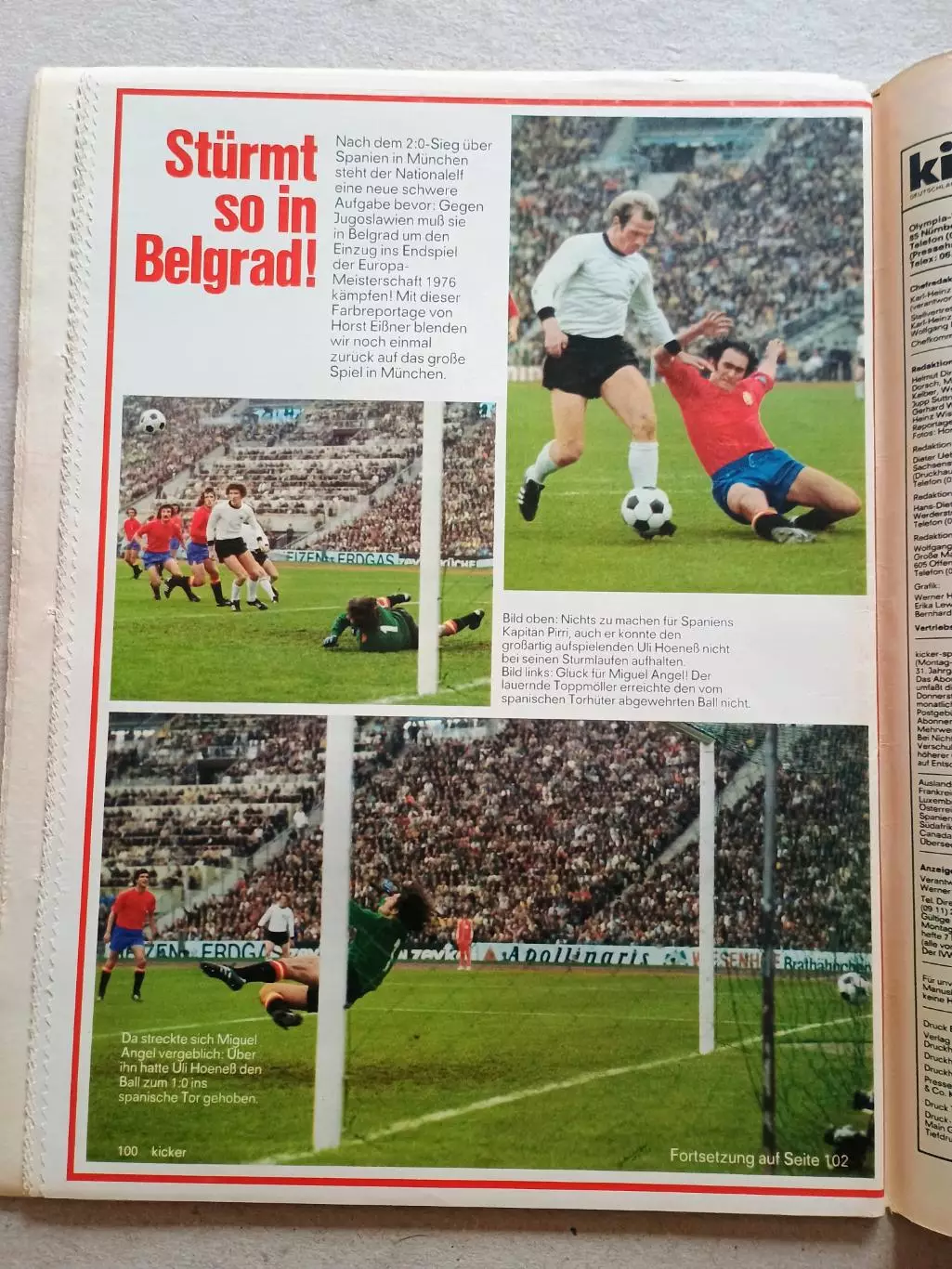 Kicker 1976 nr. 46 - отсутствуют страницы 7,8,97,98 2