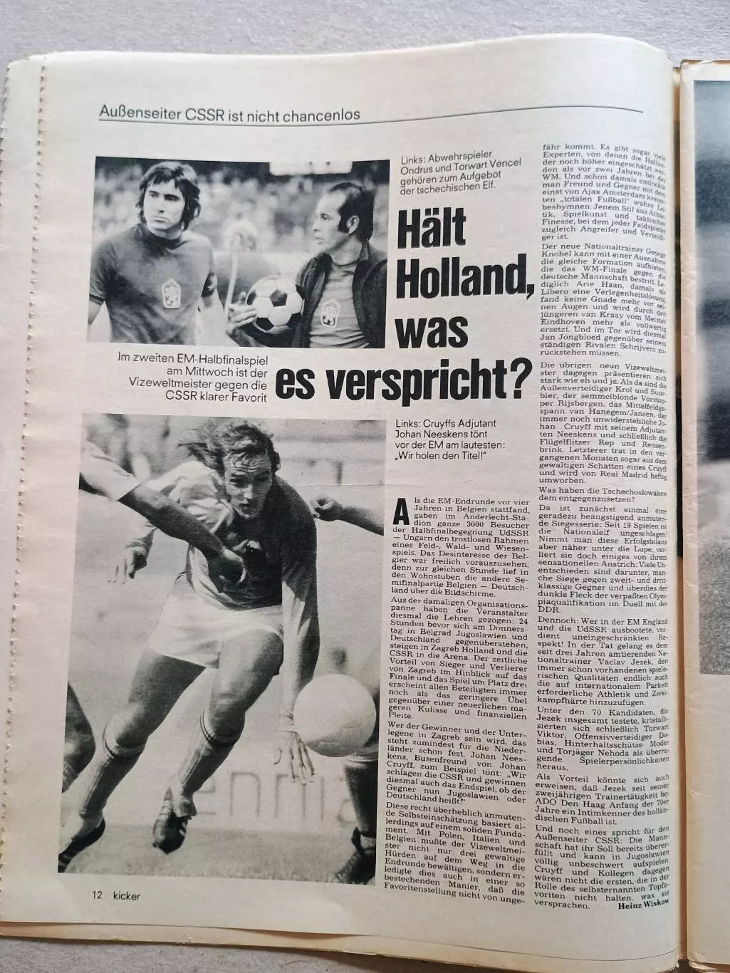 Kicker 1976 nr. 48 - отсутствуют страницы 5,6,91-94 3