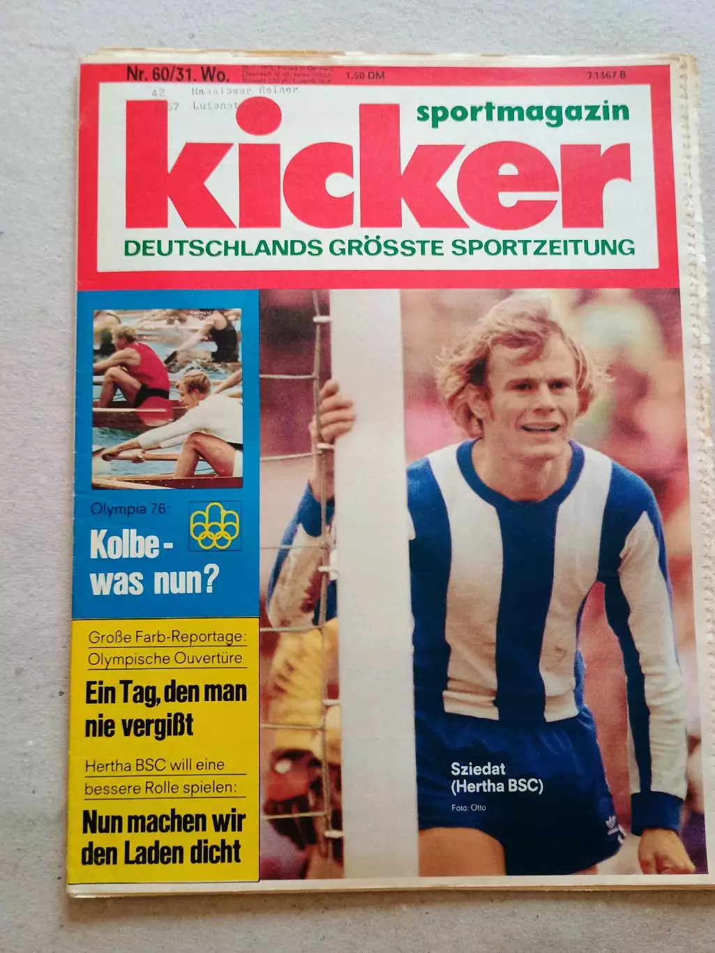 Kicker 1976 nr. 60- полный