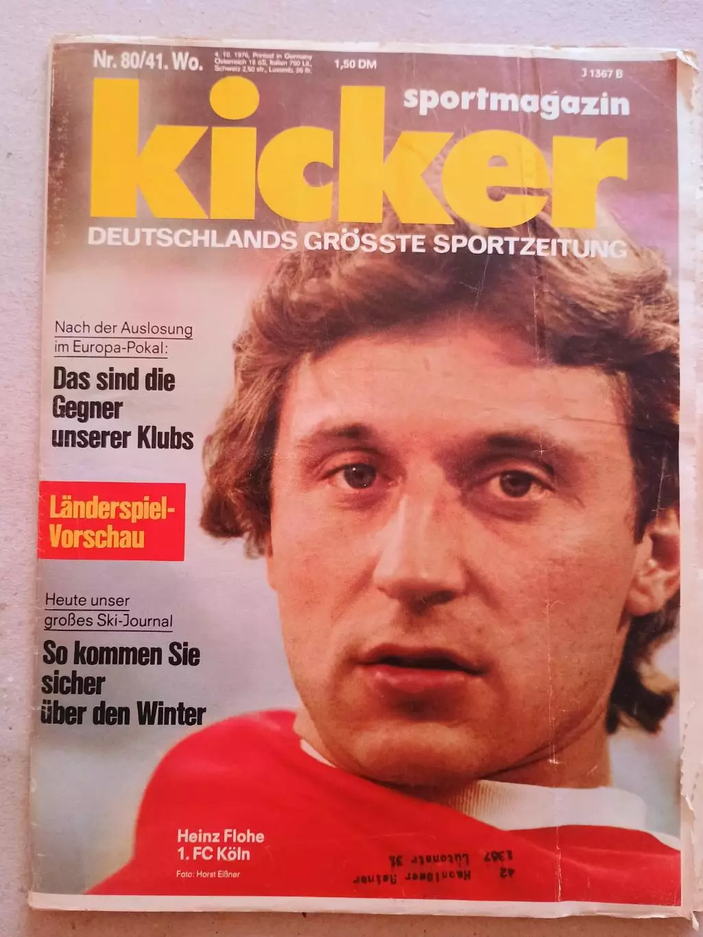 Kicker 1976 nr. 80 - отсутствуют страницы 101,102