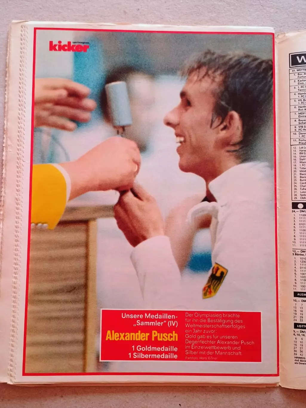 Kicker 1976 nr. 80 - отсутствуют страницы 101,102 1