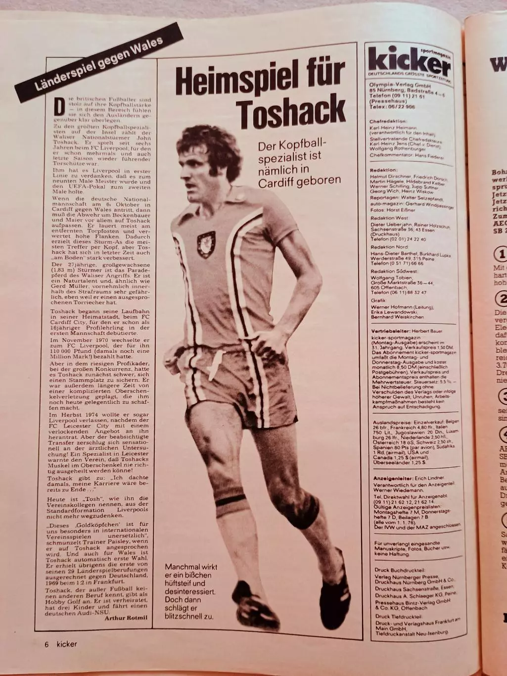 Kicker 1976 nr. 80 - отсутствуют страницы 101,102 4