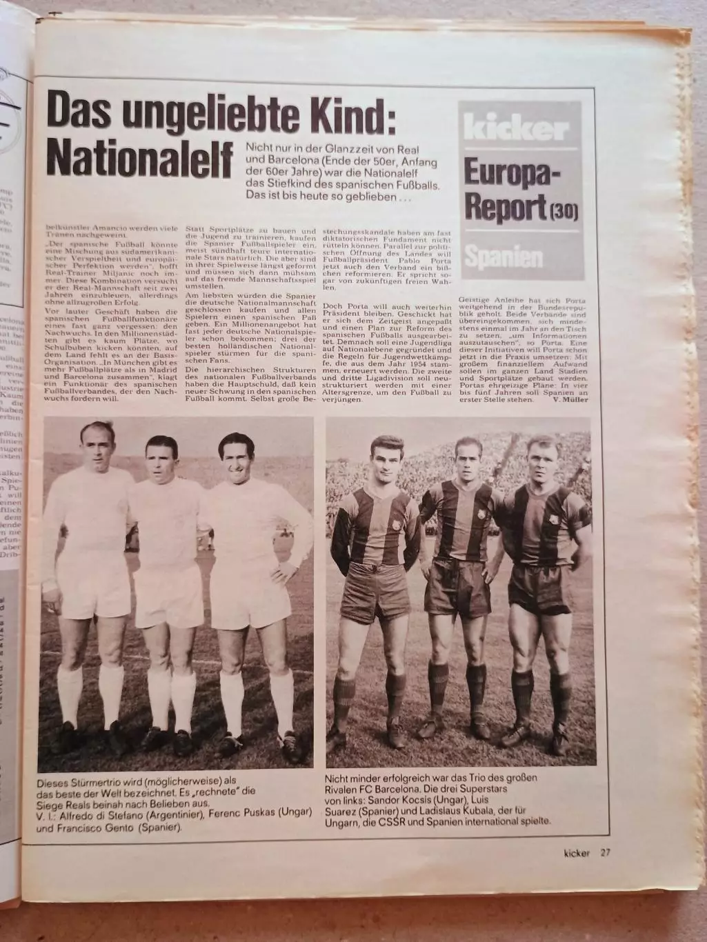 Kicker 1976 nr. 86 - League страницы 109,120 4