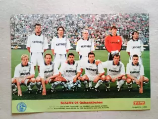 Плакат A4 из журнала ,,Fotbal- Schalke