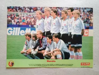 Плакат A4 из журнала ,,Fotbal- Norsko