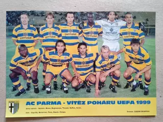Плакат A4 из журнала ,,Gol- Parma.