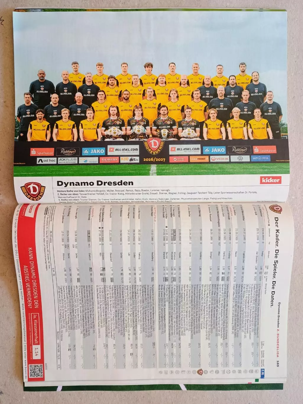 Kicker Bundesliga 2026/27 5