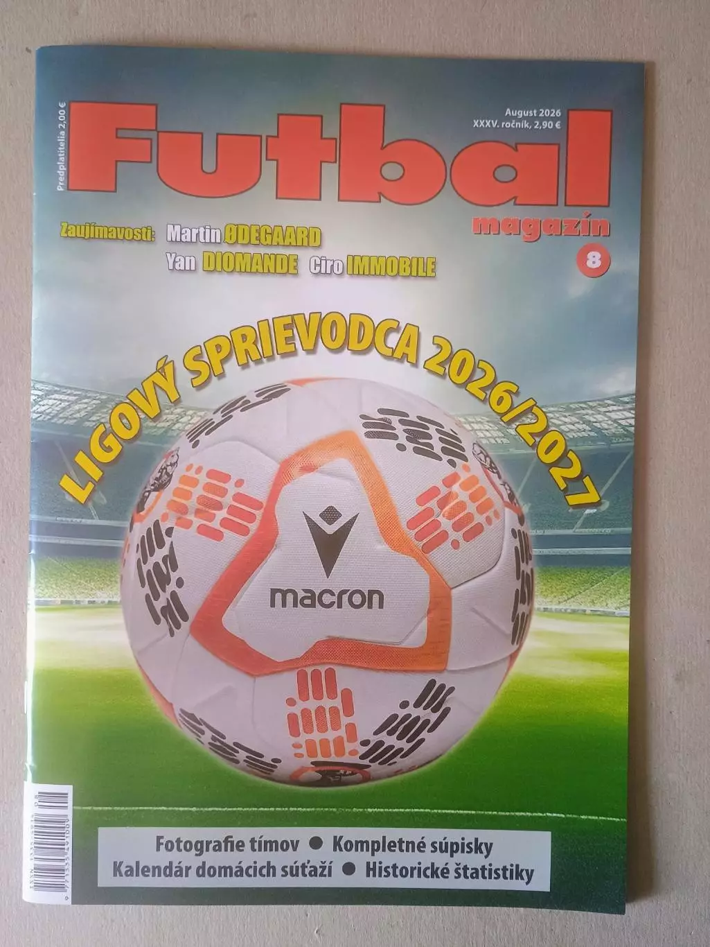 Futbal magazin 8/2026