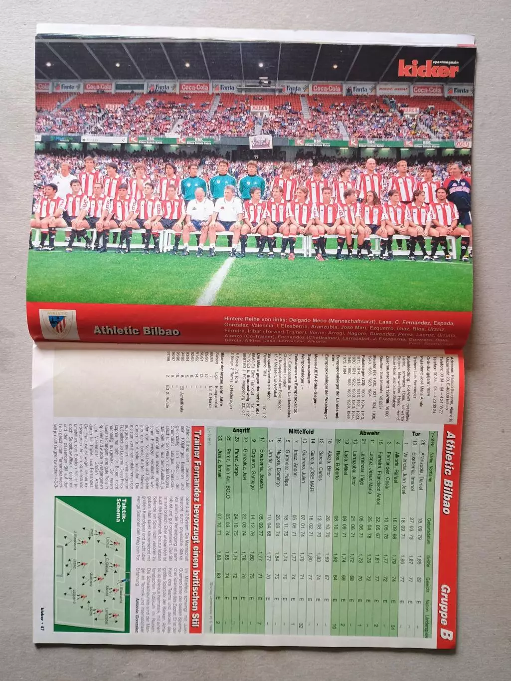 Kicker Champions League 1998/99 3