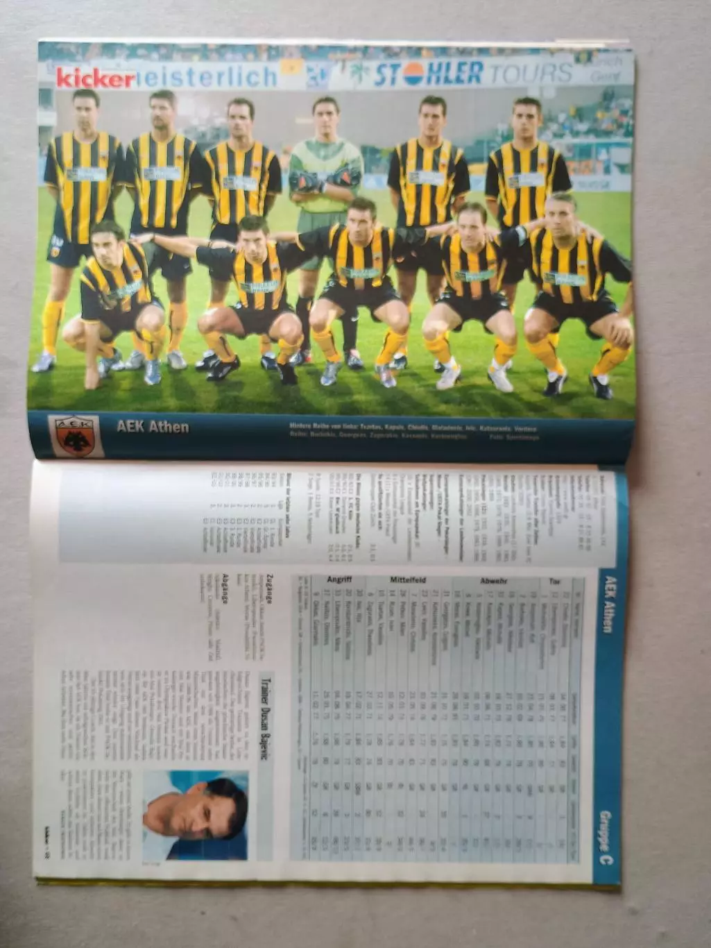 Kicker Champions League 2003/04 3
