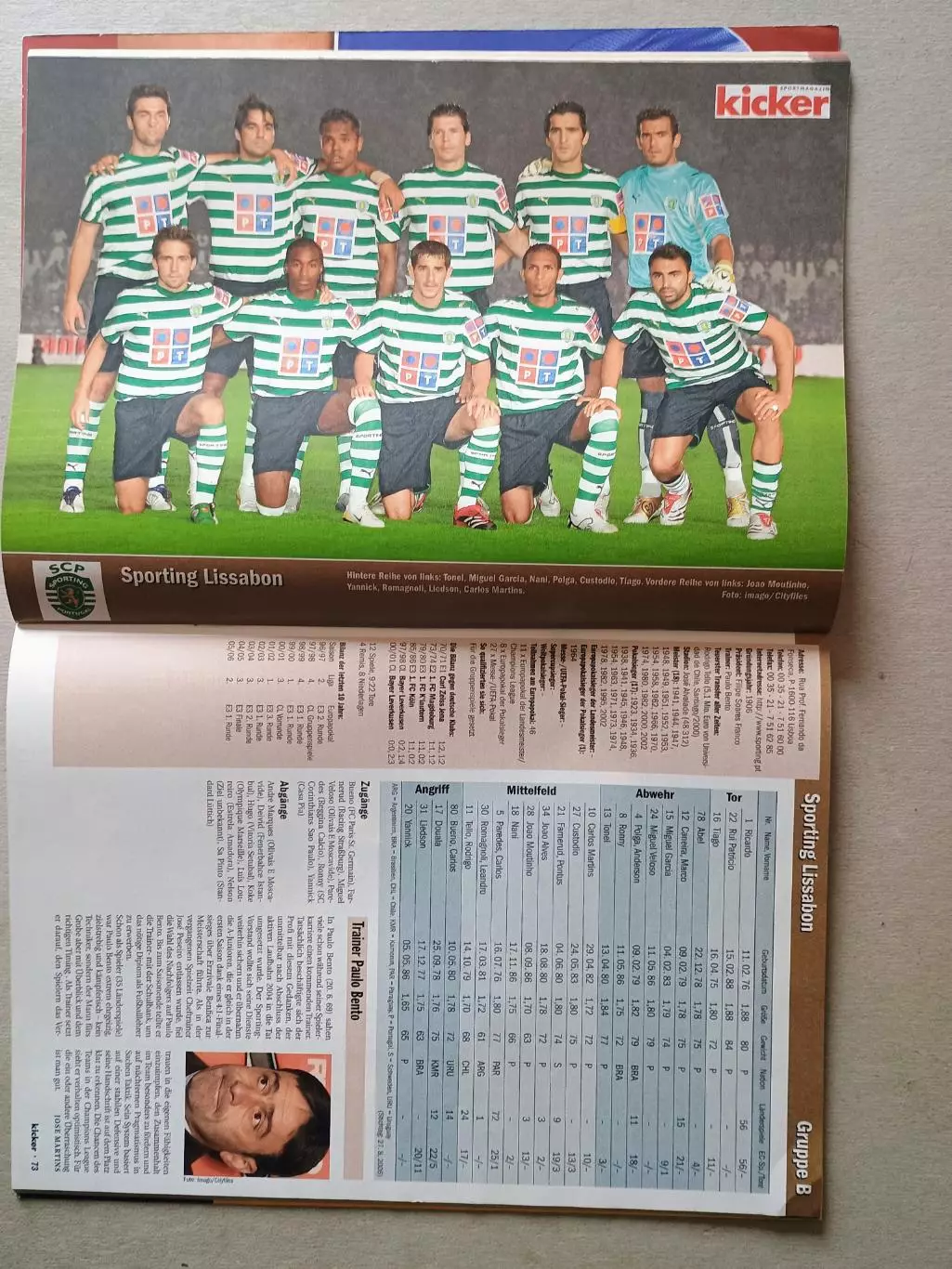 Kicker Champions League 2006/07 3