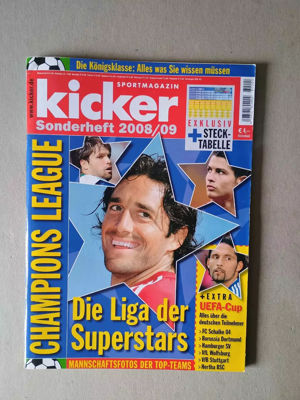Kicker Champions League 2008/09