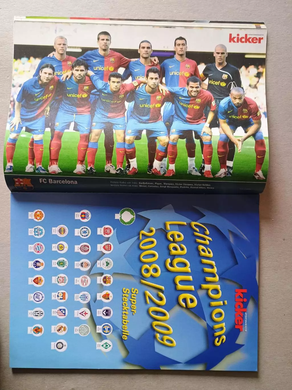 Kicker Champions League 2008/09 3