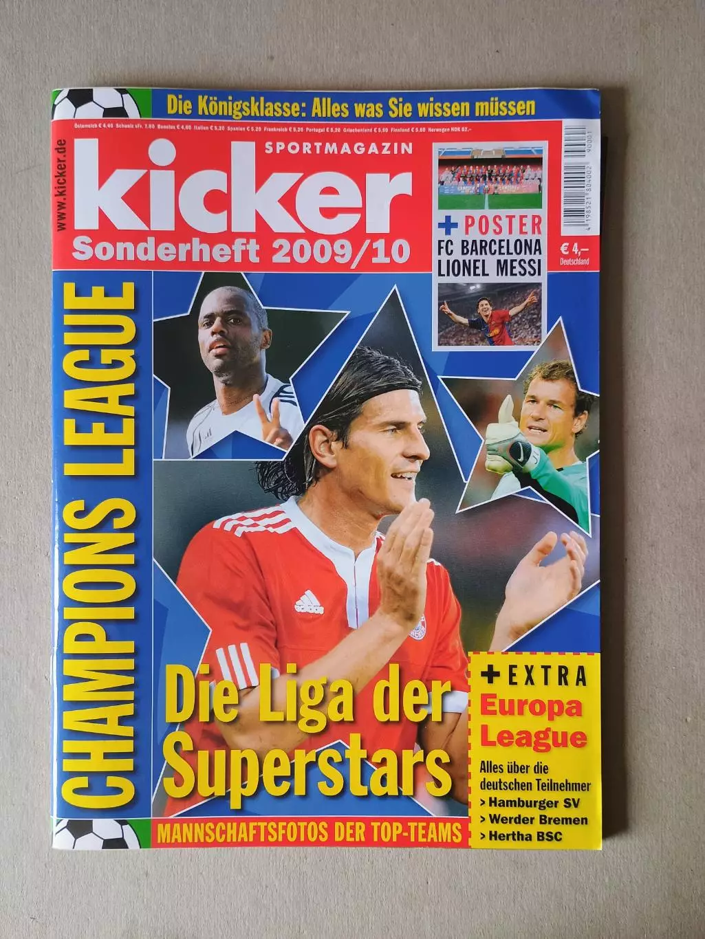 Kicker Champions League 2009/10
