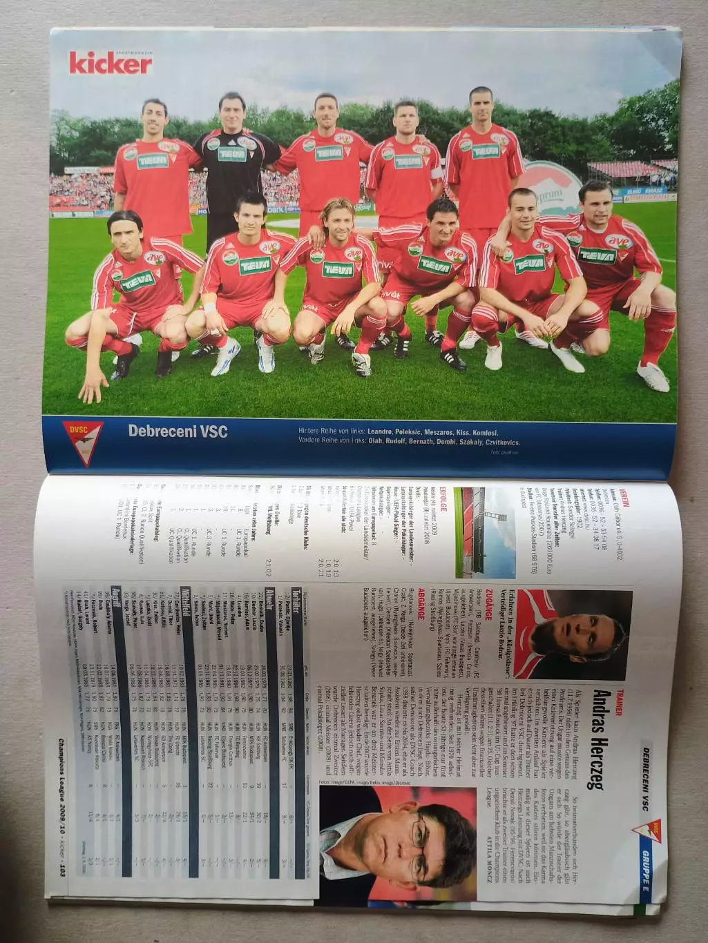 Kicker Champions League 2009/10 3