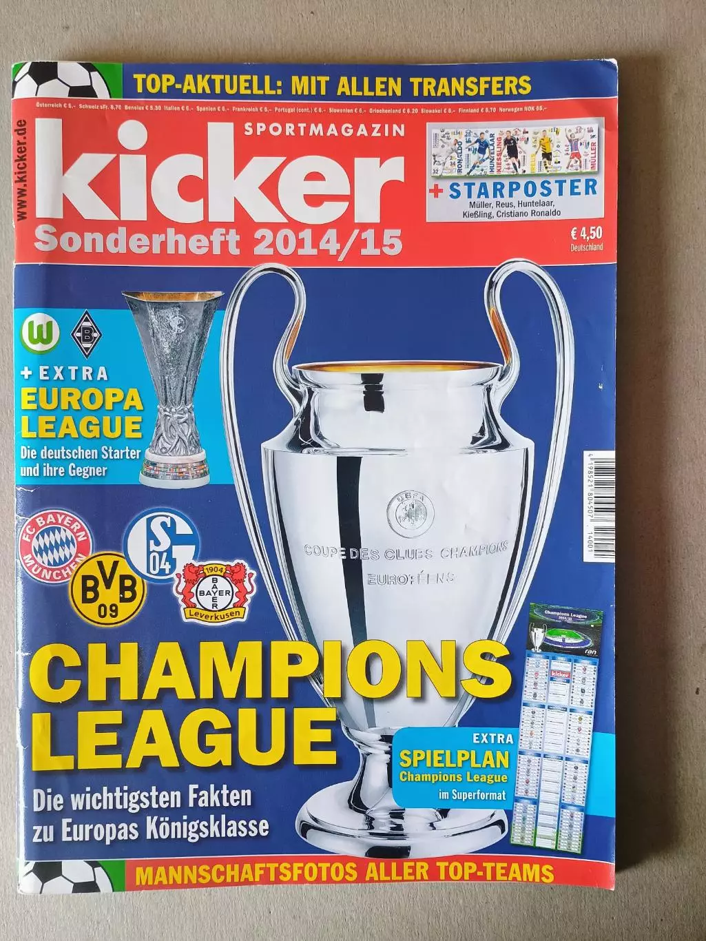 Kicker Champions League 2014/15
