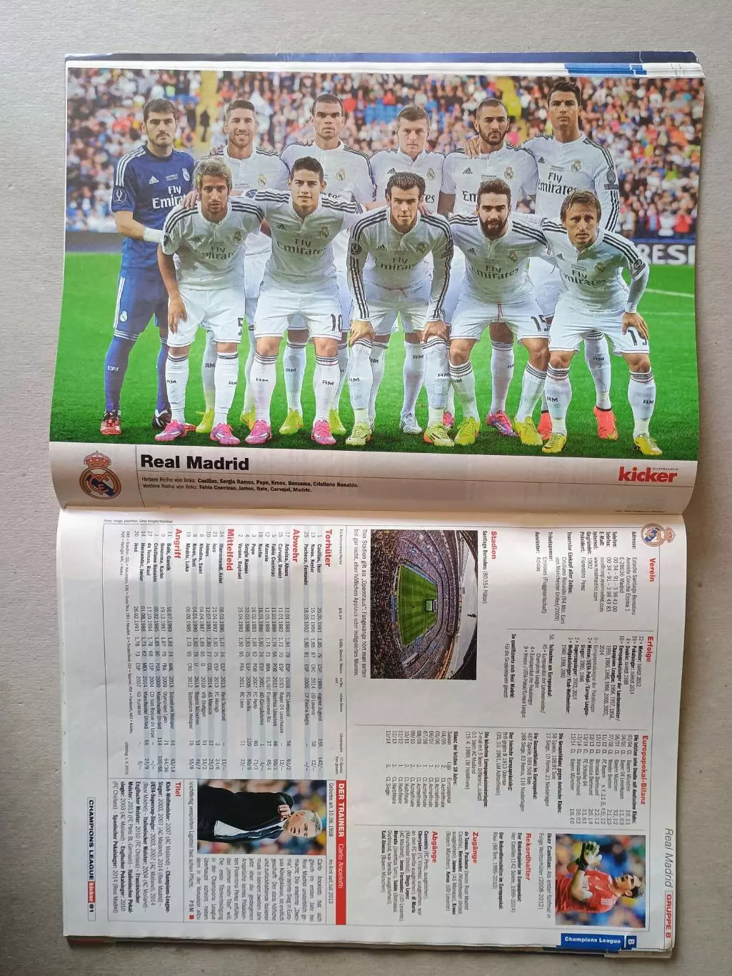 Kicker Champions League 2014/15 1