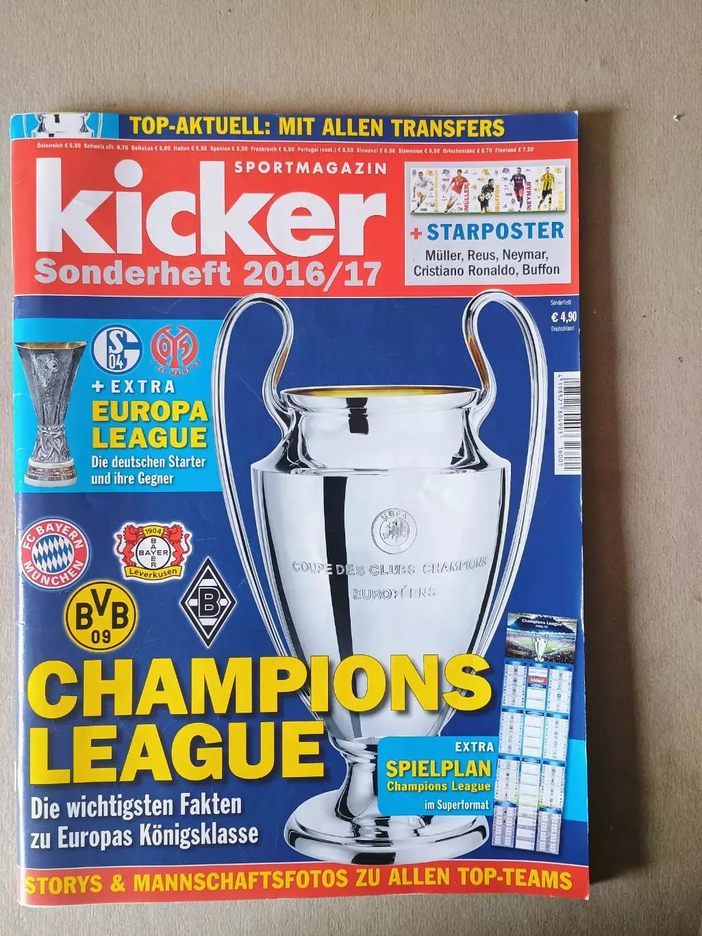 Kicker Champions League 2016/17