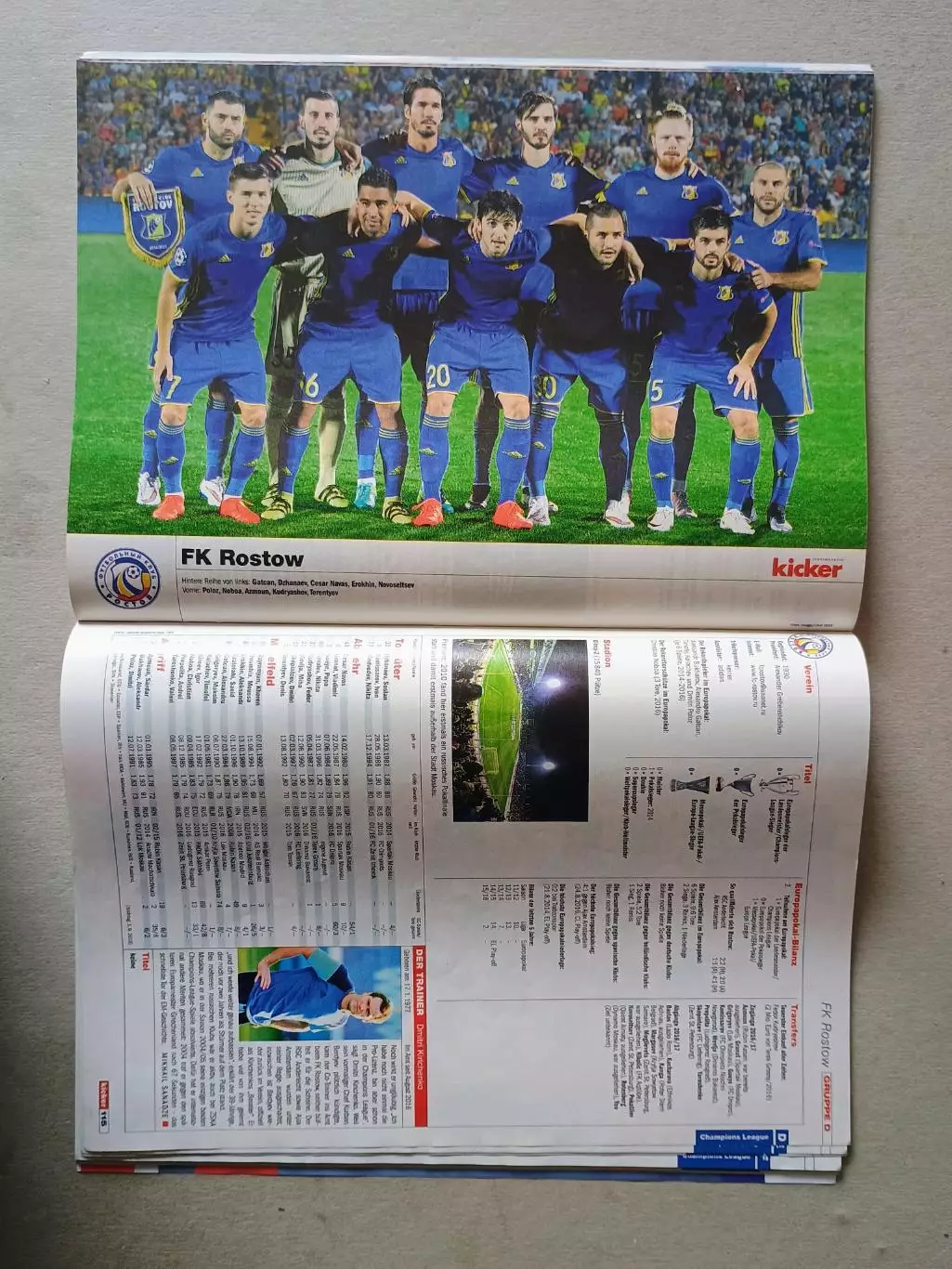 Kicker Champions League 2016/17 2