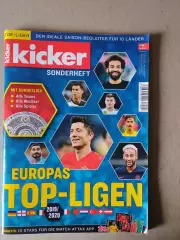 Kicker Europas Top-Ligen 2019/20