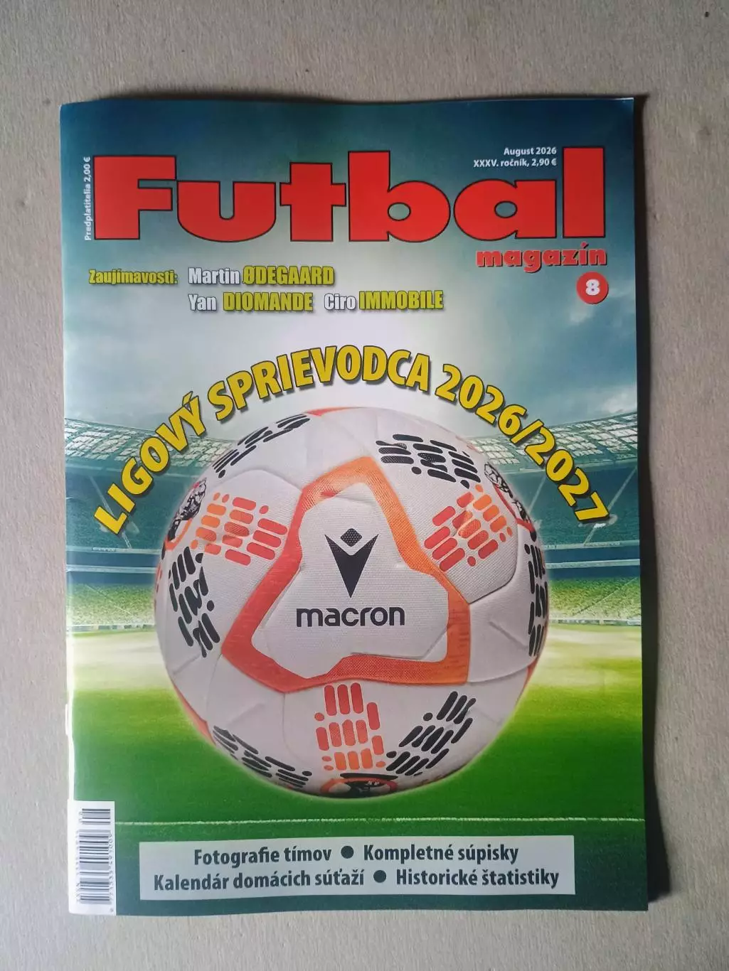 Futbal magazin 8/2026