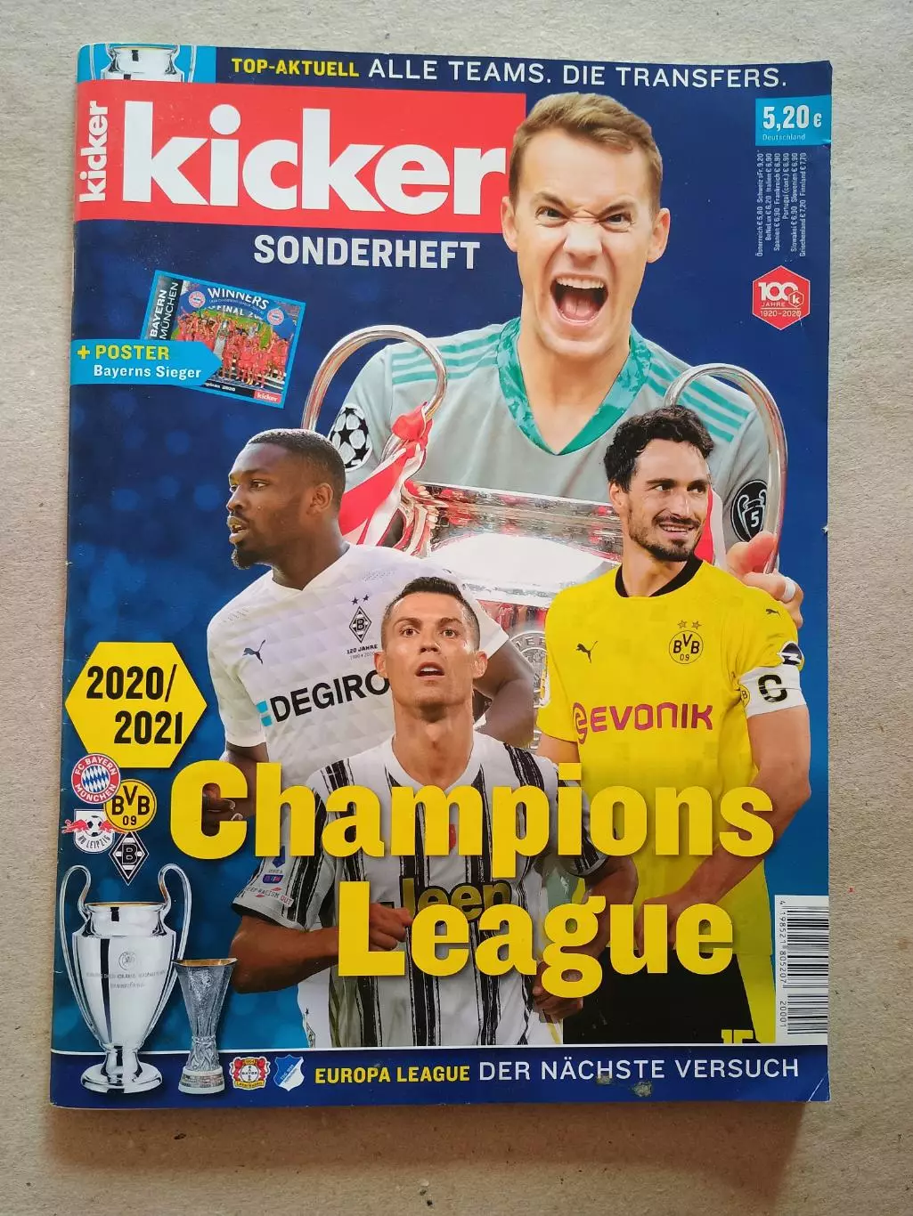 Kicker Champions League 2020/21