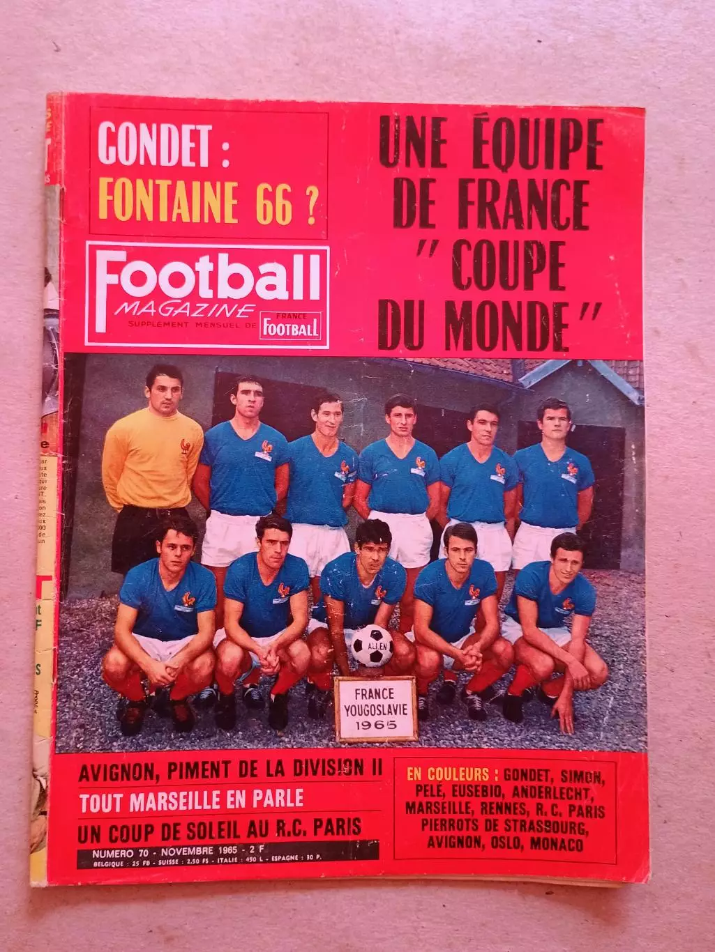 Football Magazine 70/1965