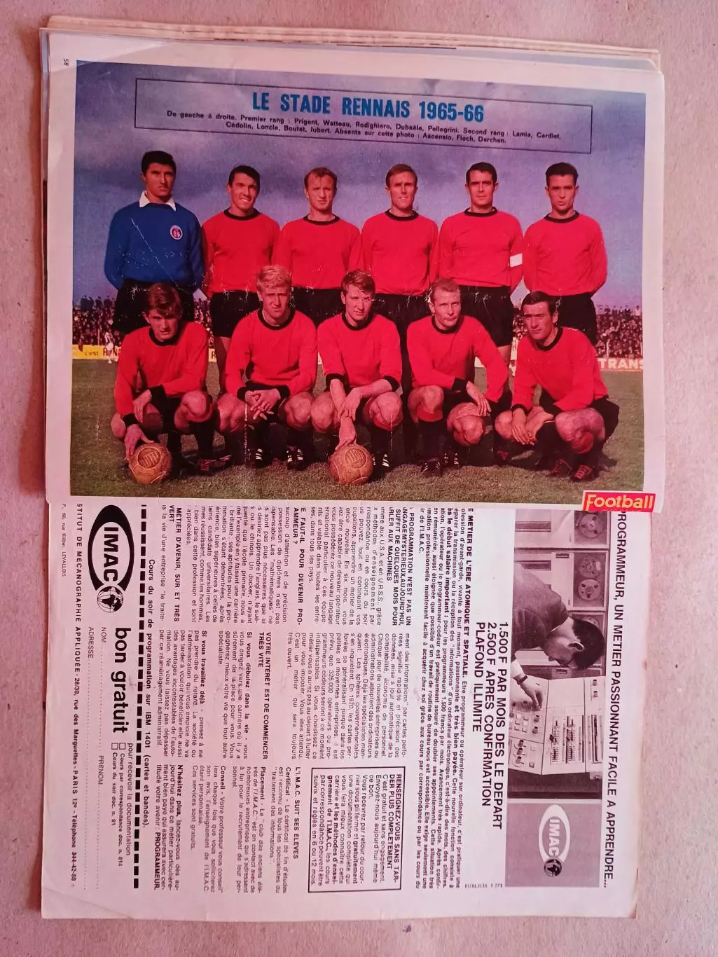 Football Magazine 70/1965 6