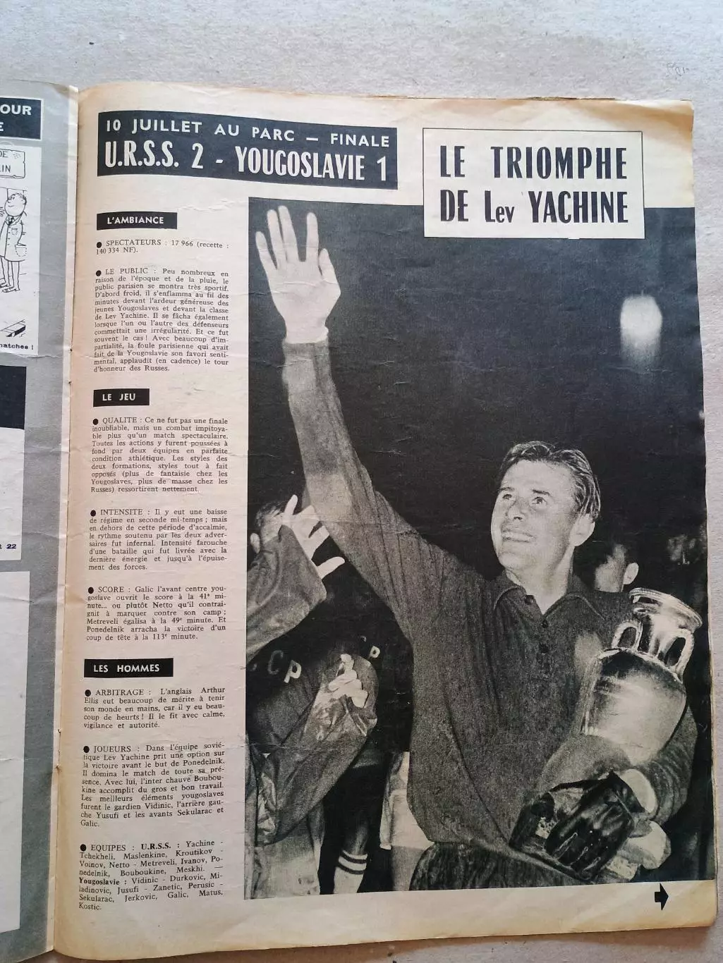Football Magazine 7/1960 2