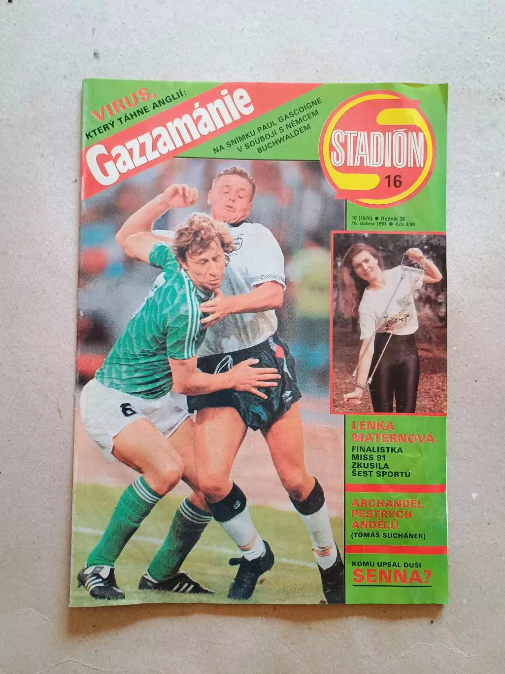 Журнал «Стадион» 16/1991