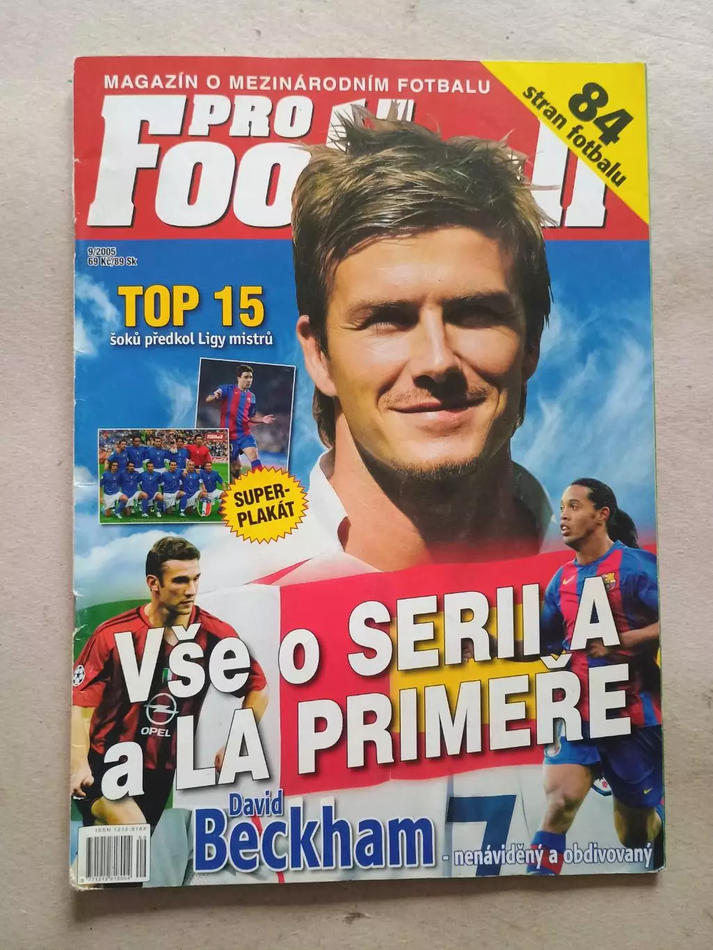 Pro Football 9/2005 отсутствует плакат A2
