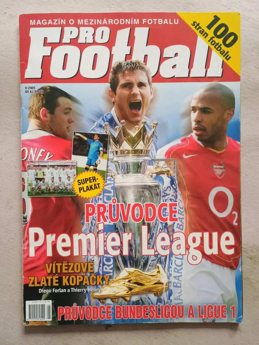 Pro Football 8/2005 отсутствует плакат A2