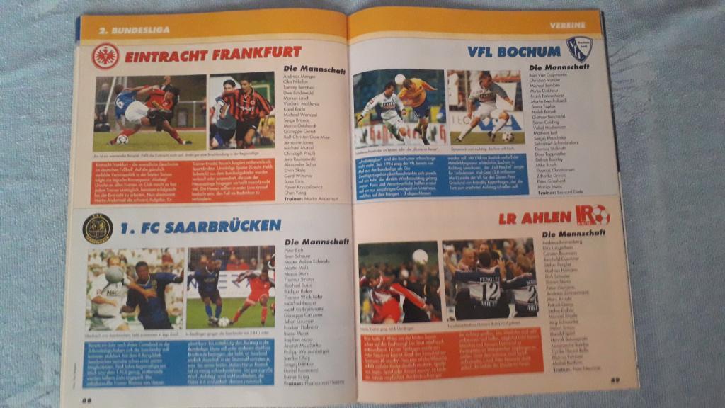 Немецкий журнал для 1-й и 2-й лиги 2001/02 г. 1
