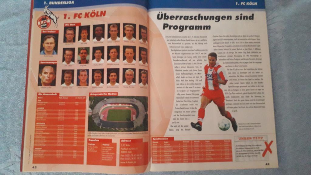 Немецкий журнал для 1-й и 2-й лиги 2001/02 г. 3