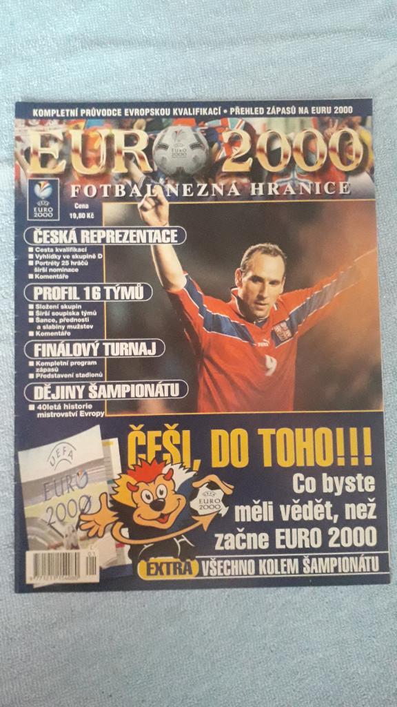 Чешский журнал издается к чемпионату Европы 2000 года. Представление команд.