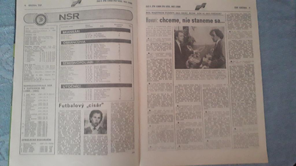 Словацкий журнал TIP, изданный до МЭ 1988 г. 2