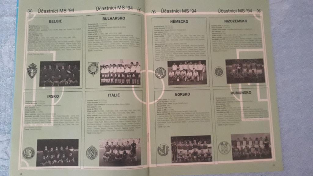 Чешский журнал, выходивший перед чемпионатом мира 1994 3