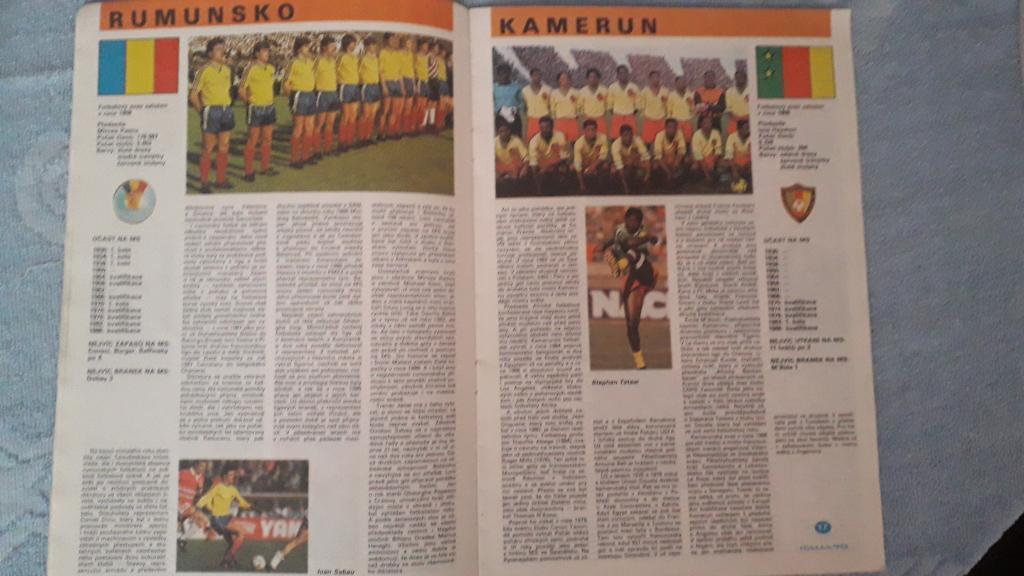 Чешский журнал, выходивший перед чемпионатом мира 1990 г. 2