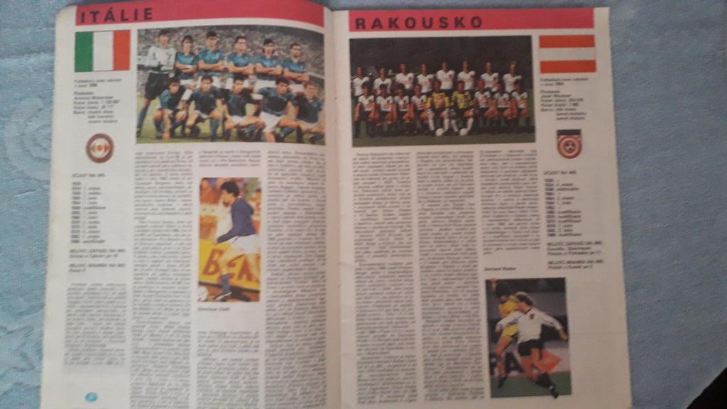 Чешский журнал, выходивший перед чемпионатом мира 1990 г. 3