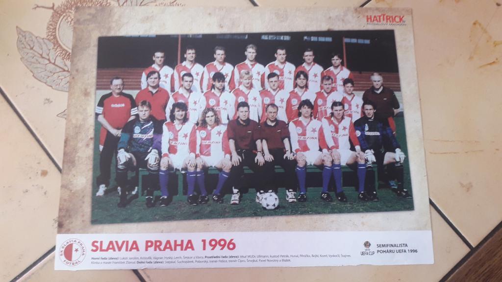 Slavia Praha 1996,Sigma Olomouc 1992
