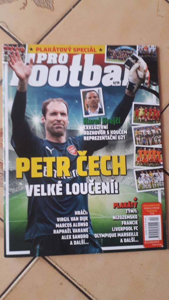 Чешский журнал Profootball № 4/2019