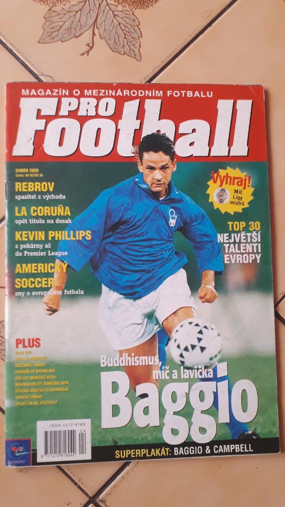 Чешский журнал Profootball № 4/2000