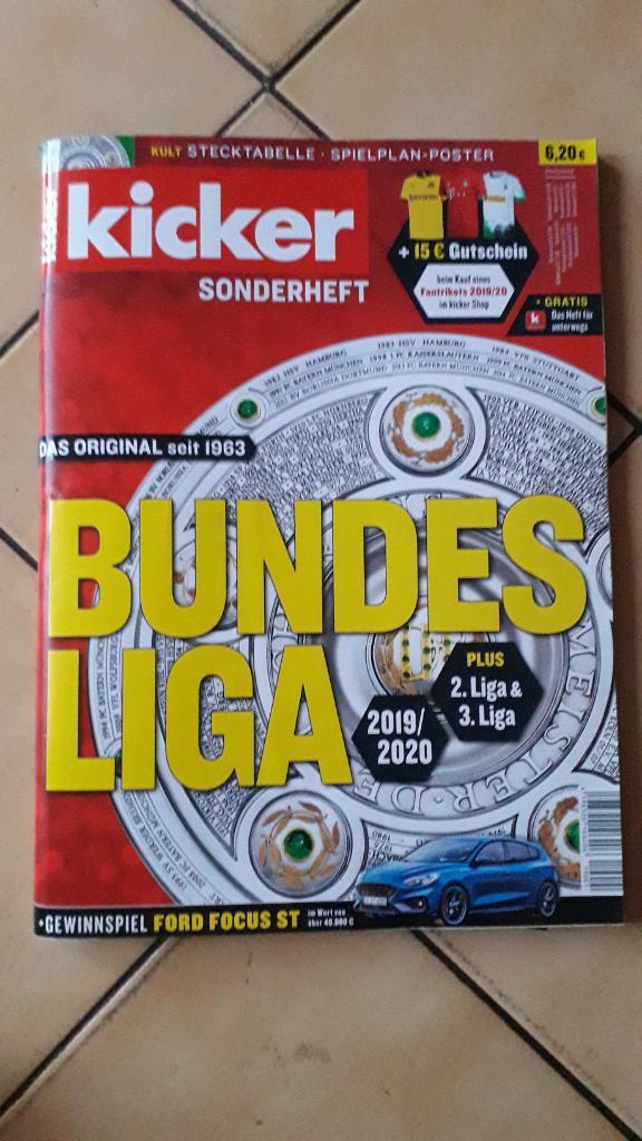 Kicker Sonderheft Bundesliga 2019/20