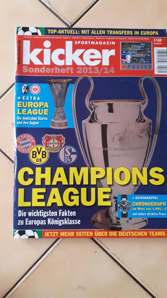 Kicker Sonderheft Champions League 2013/14