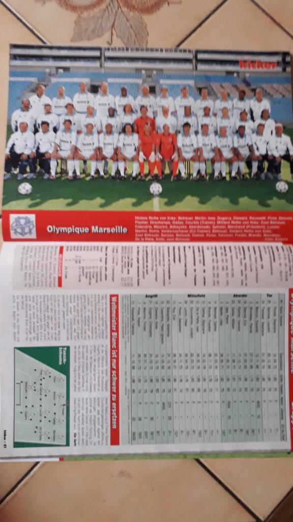 Kicker Sonderheft Champions League 1999/00 2