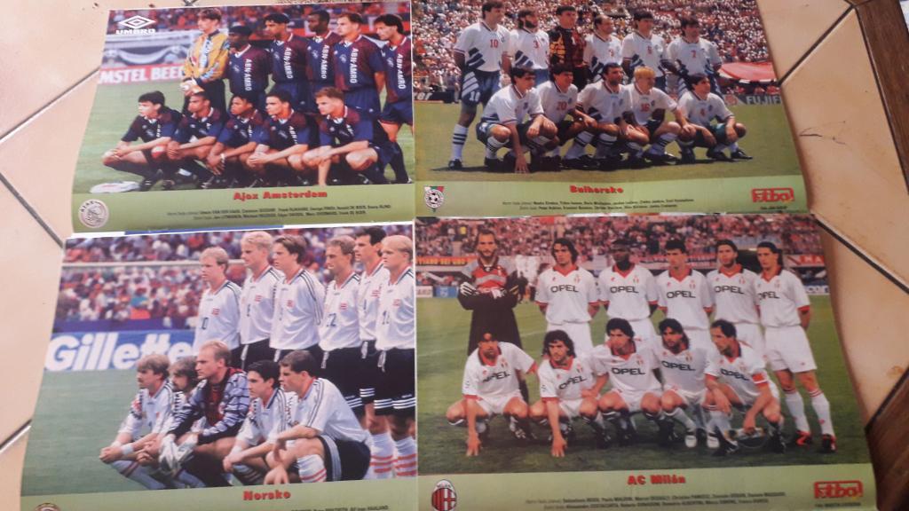 Чешский футбольный журнал Fotbal Sport Vintage 1995 2